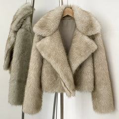 Faux Fur Coat