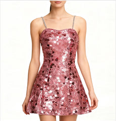 Sequin Cami Mini Dress