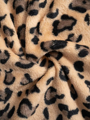 Printed Plush Sweatpants
