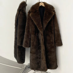 Faux Fur Coat