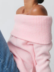 Off Shoulder Sweater