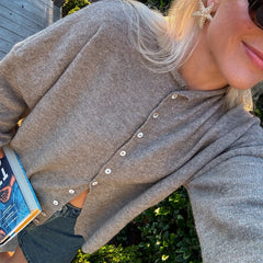 Button Knitted Cardigan