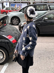 Star Knitted Cardigan