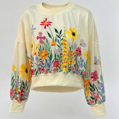 Floral Sweatshirt