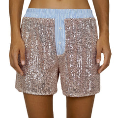 Sequin Boxer Shorts