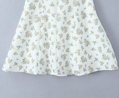 Printed Halter Mini Dress