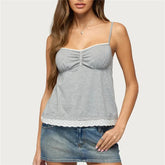 Lace Trim Camisole Top