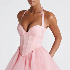 Bow Tie Corset Solid Top