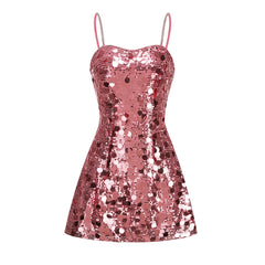 Sequin Cami Mini Dress