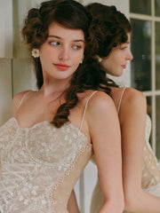 Lace Fishbone Corset Top