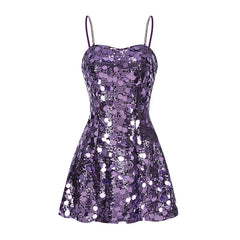 Sequin Cami Mini Dress