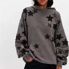 Star Applique Hoodie