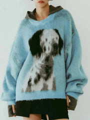 Puppy Knit Sweater