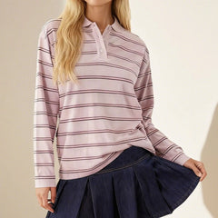 Polka Dot Rugby Polo Shirt