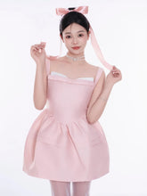 Satin Bodice Mini Dress
