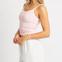Ribbed Bow Camisole Top