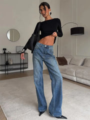 Long Sleeve Cut Out Back Crop Top