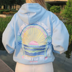 Sunrise Creator Embroidery Graphic Hoodie