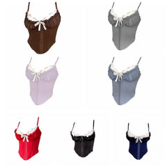 Set of women's bodysuits in various colors