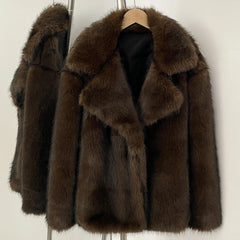 Faux Fur Coat