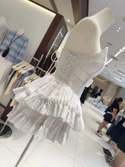 Sequin Strapless Ruffles Folds Corset Mini Dress