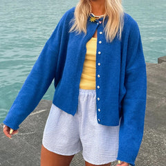Button Knitted Cardigan