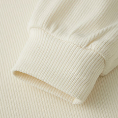 Hollow Out Eyelet Embroidery Pullover