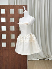 Satin Bodice Mini Dress