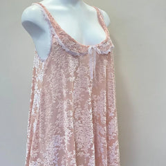 Velvet Doll Collar Nightdress