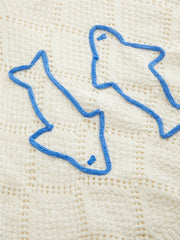 Fish Crochet Vest Tie Up Tank Top