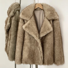 Faux Fur Coat