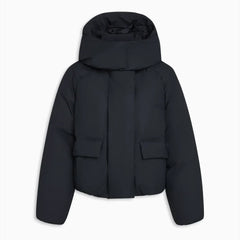Hooded Padded Stand Collar Coat