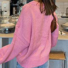 Long Sleeve Round Neck Sweater