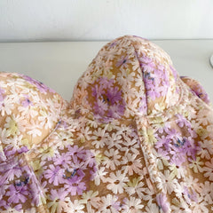 Strapless Floral Sleeveless Corset