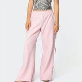 Person wearing light pink pants