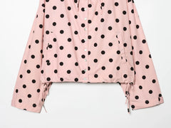 Pink Polka Dot Jacket