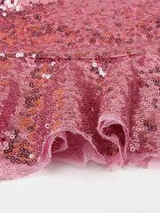 Sequin Spaghetti Strap Mini Dress