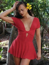 Multi-way Drape Style Mini Dress