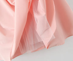 Wire Chest Boning Long Strapless Dress