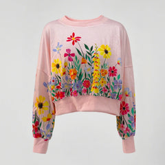 Floral Sweatshirt