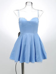 Satin Strap Tulle Dress