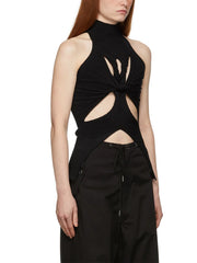 Twisted Hollow Out Knitting Tank Top