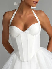 Bow Tie Corset Solid Top