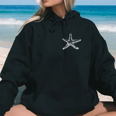 Seashell Printed Hoodie