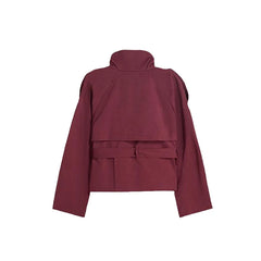 Stand Collar Short Trench Jacket