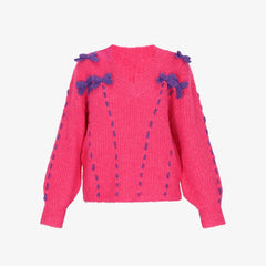 Drawstring Bow Sweater