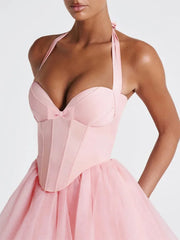Bow Tie Corset Solid Top