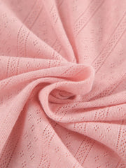 Ribbed Ruffle Bralette Short Cardigan And Shorts Pj Set