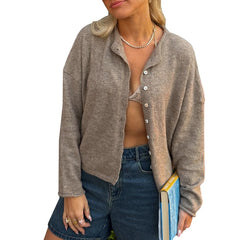 Button Knitted Cardigan