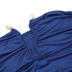 Strapless Ruched Asymmetric Desgin Mini Dress